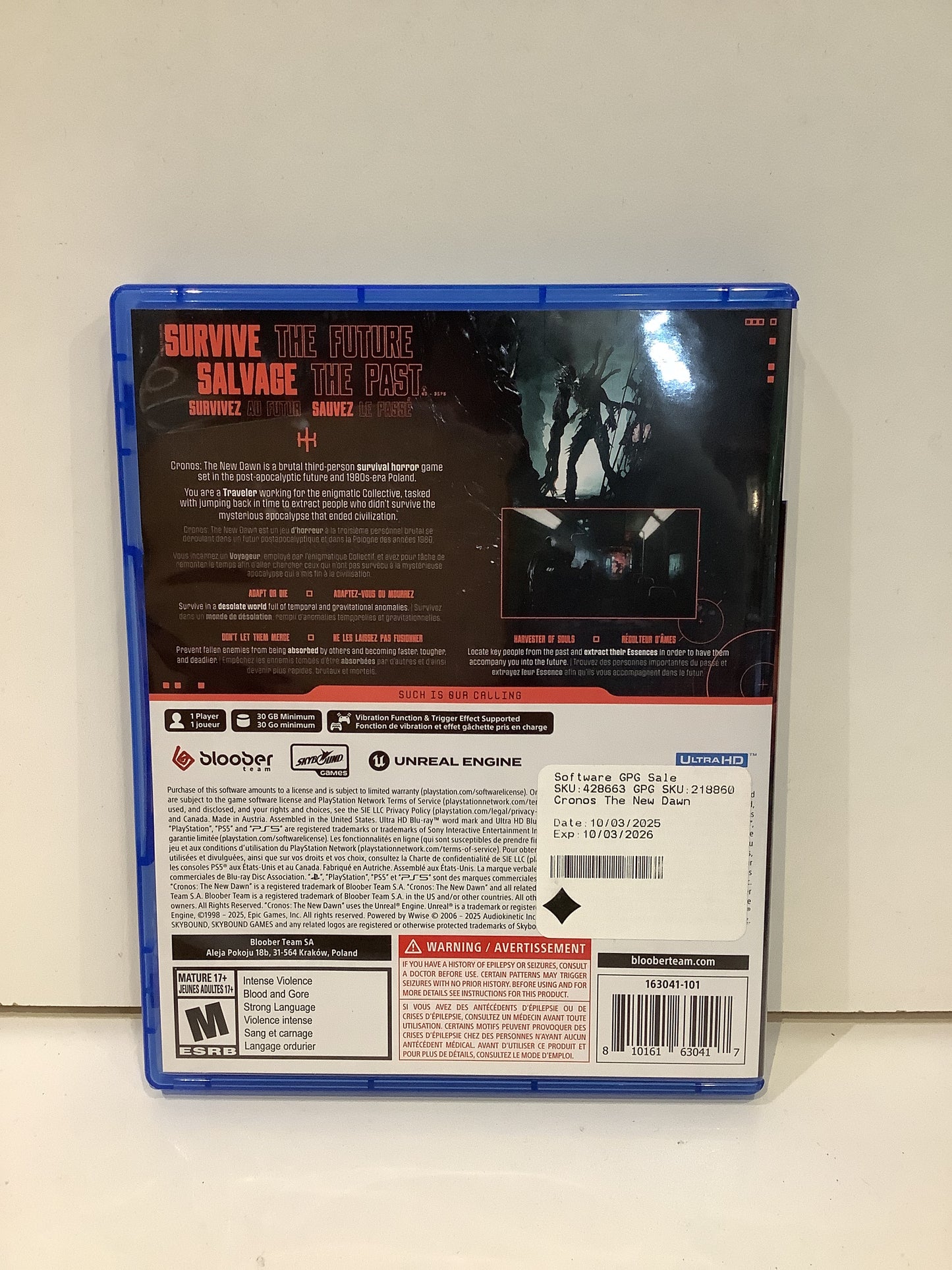 Cronos: The New Dawn - PlayStation 5