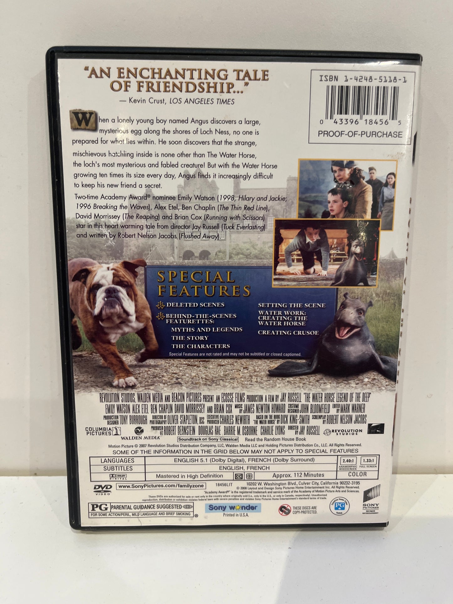 The Water Horse: Legend of the Deep - DVD