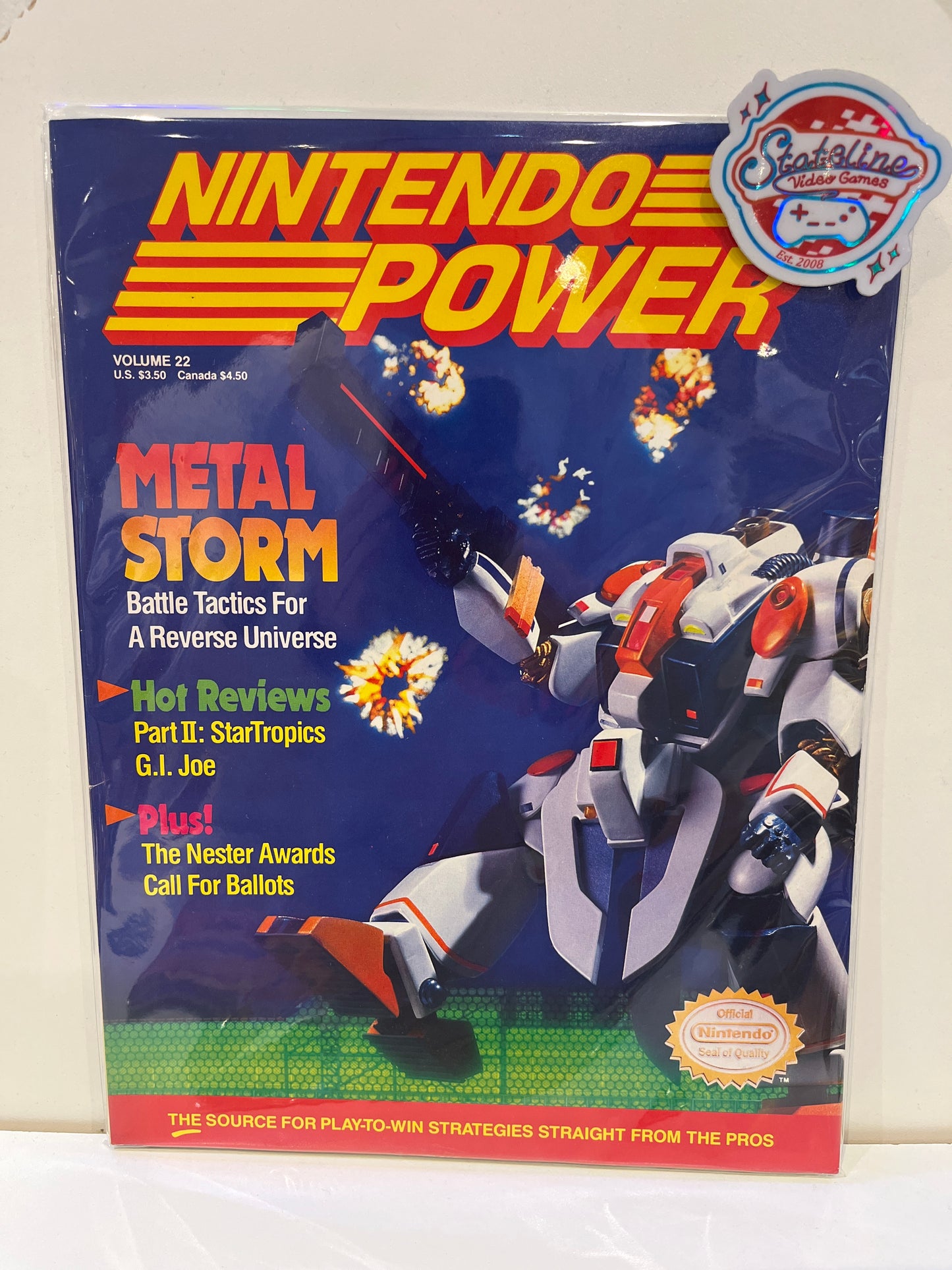 [Volume 22] Metal Storm - Nintendo Power
