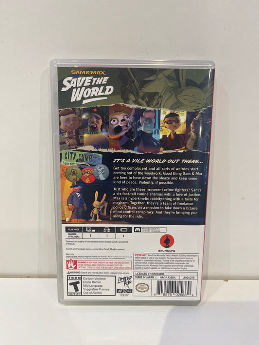 Sam & Max Save the World - Nintendo Switch