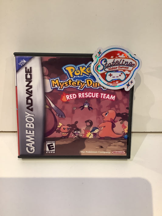 Pokemon Mystery Dungeon Red Rescue Team - GameBoy Advance