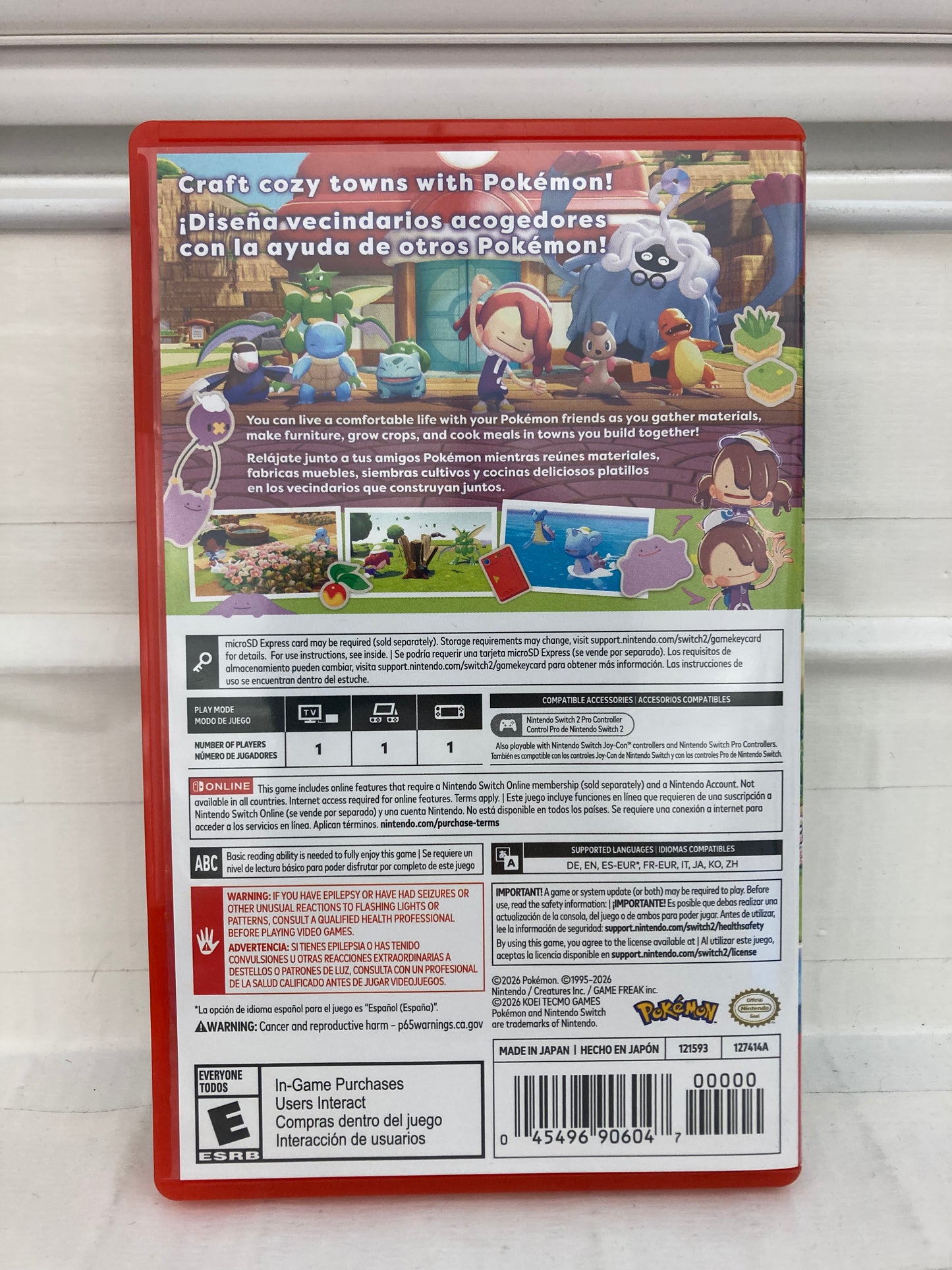 Pokemon Pokopia - Nintendo Switch 2