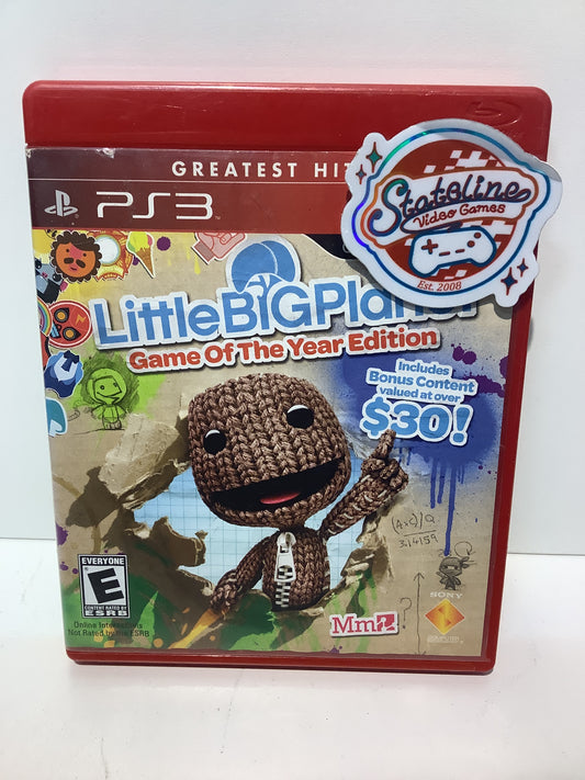 LittleBigPlanet [Game of the Year Greatest Hits] - Playstation 3