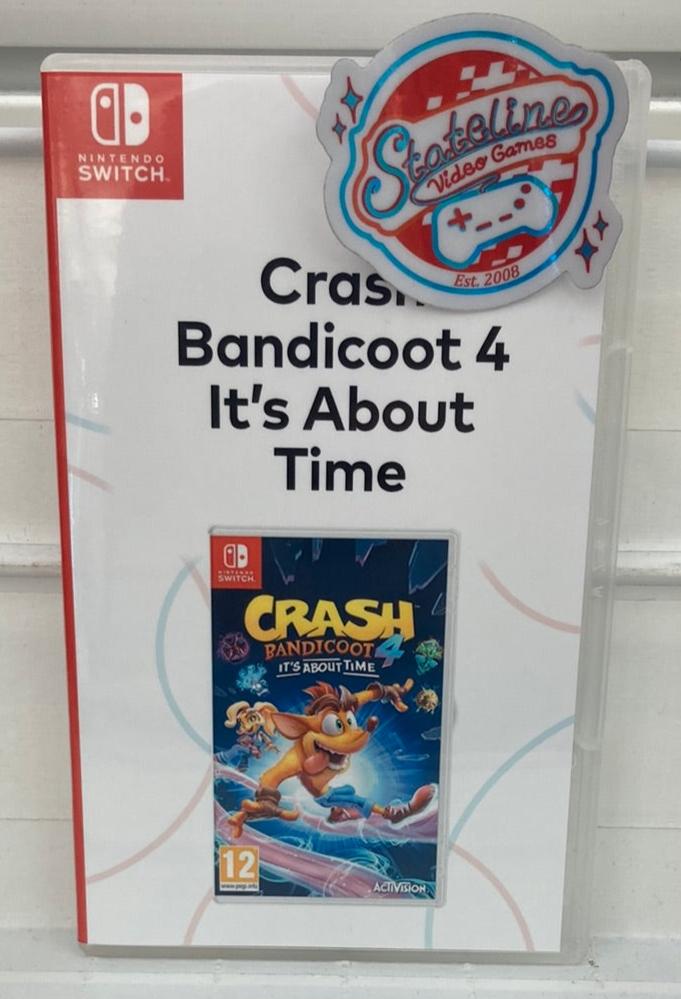 Crash Bandicoot 4: It's About Time - Nintendo Switch