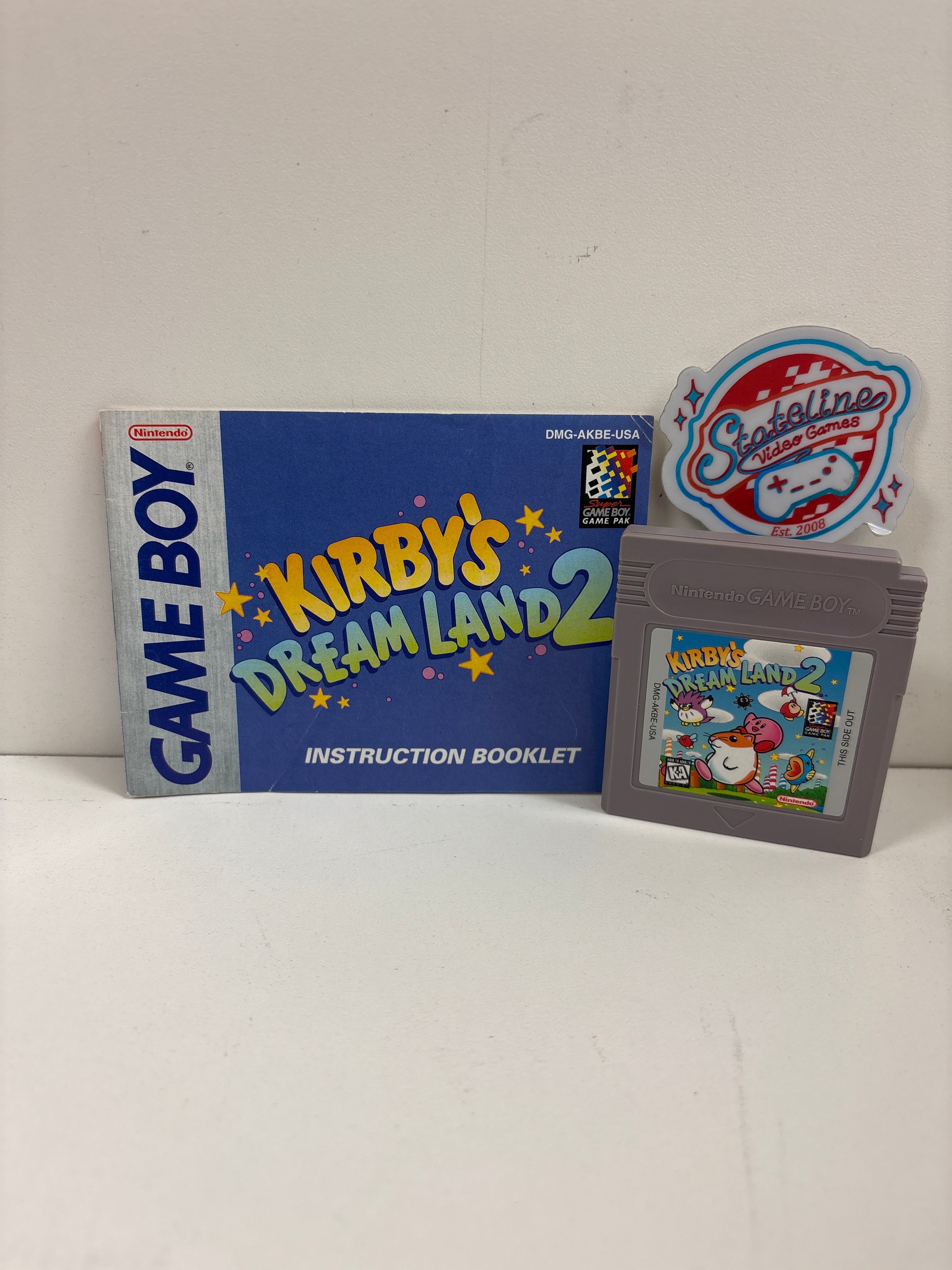 Kirby's Dream Land 2 - GameBoy – Stateline Video Games Inc.