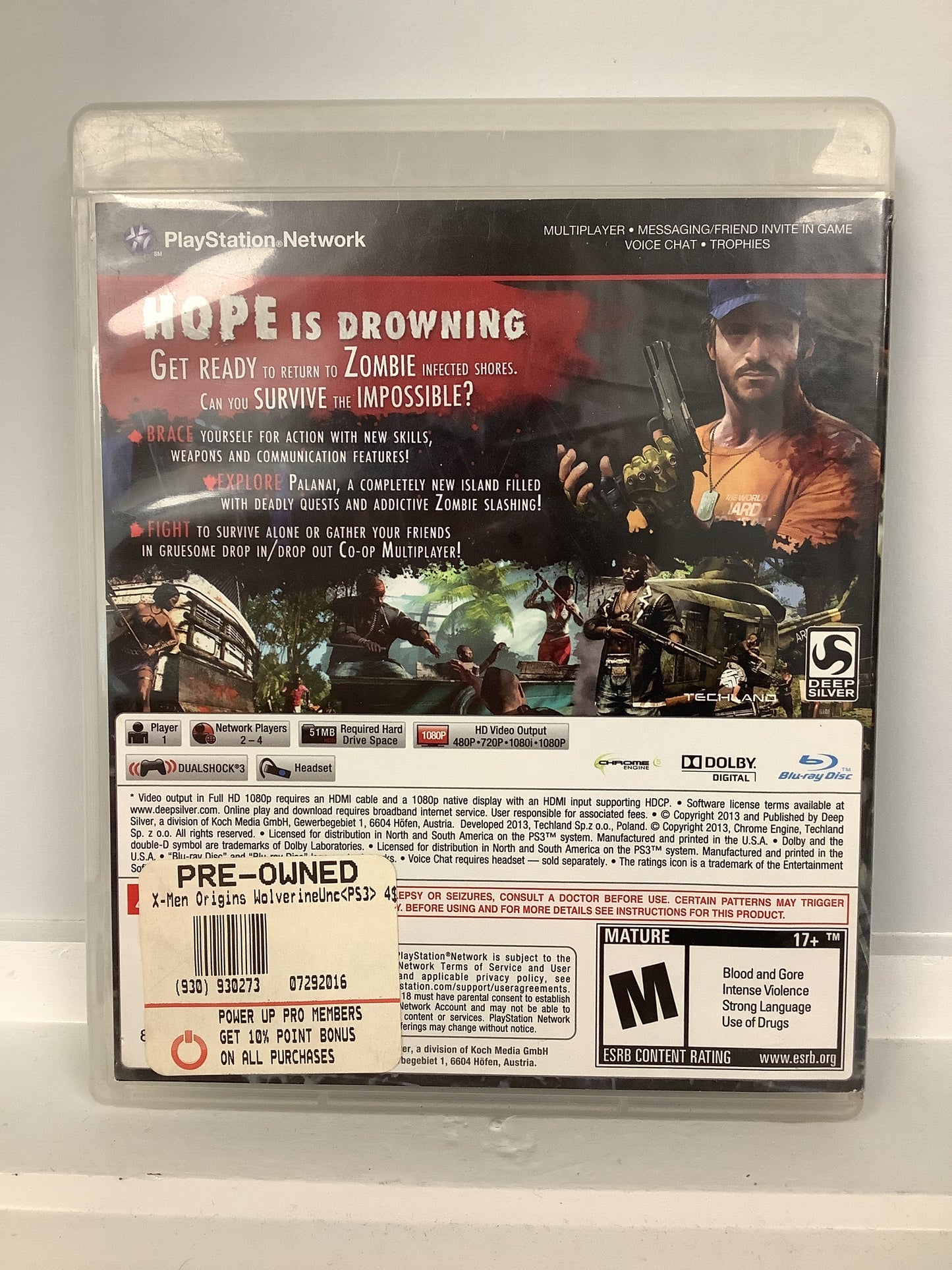 Dead Island Riptide - Playstation 3