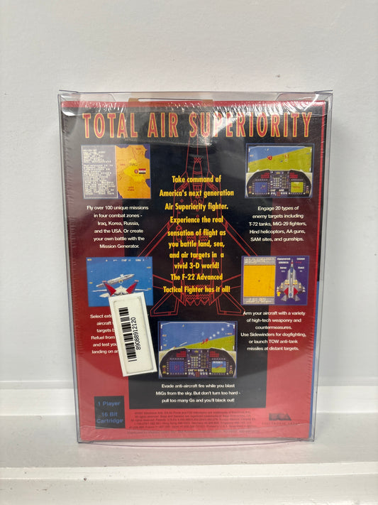 F-22 Interceptor [Cardboard Box] - Sega Genesis