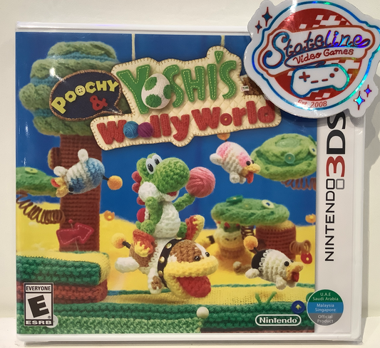 Poochy & Yoshi's Woolly World - Nintendo 3DS