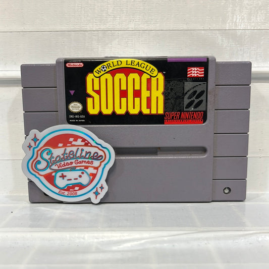 World League Soccer - Super Nintendo