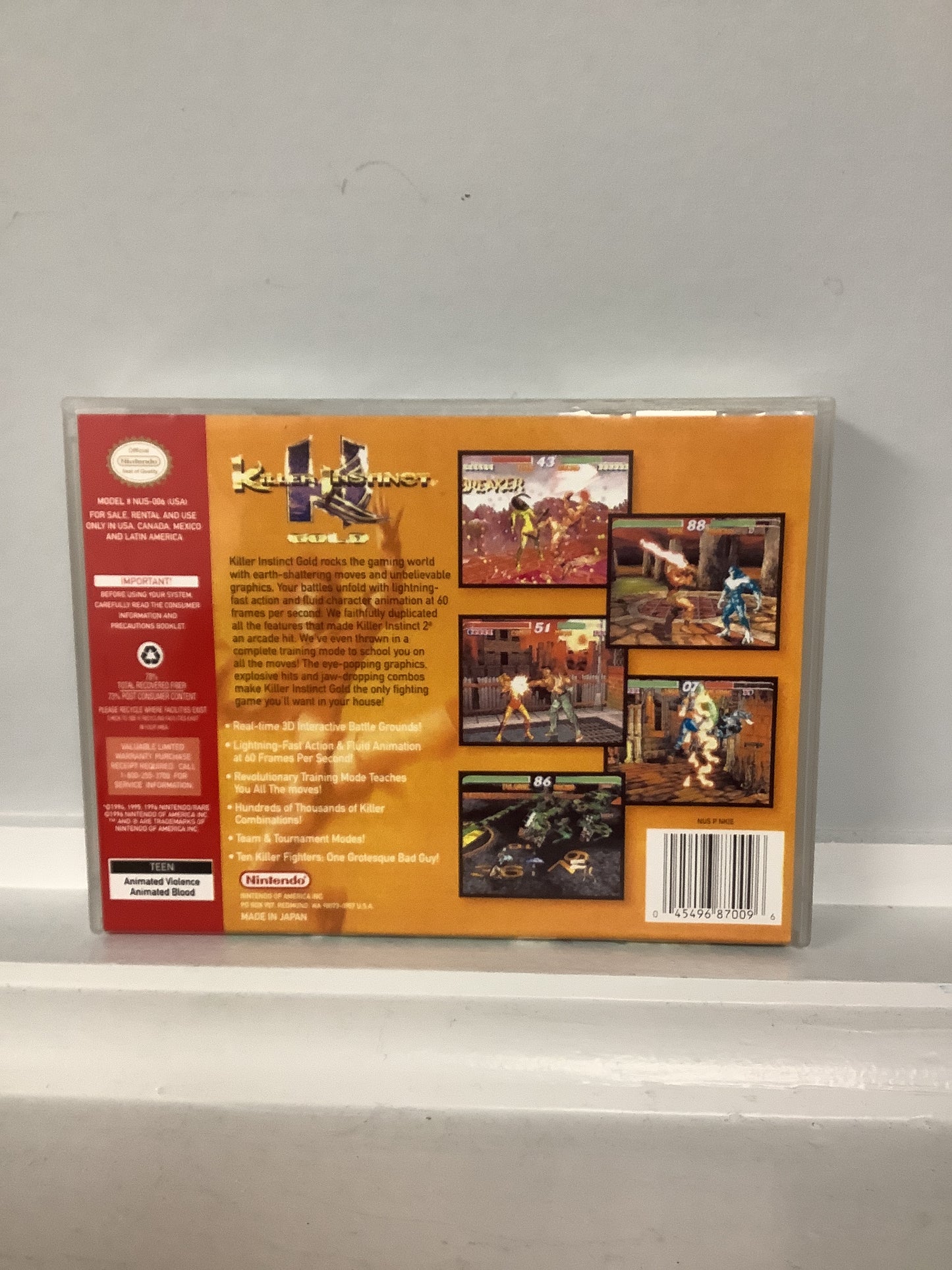 Killer Instinct Gold - Nintendo 64
