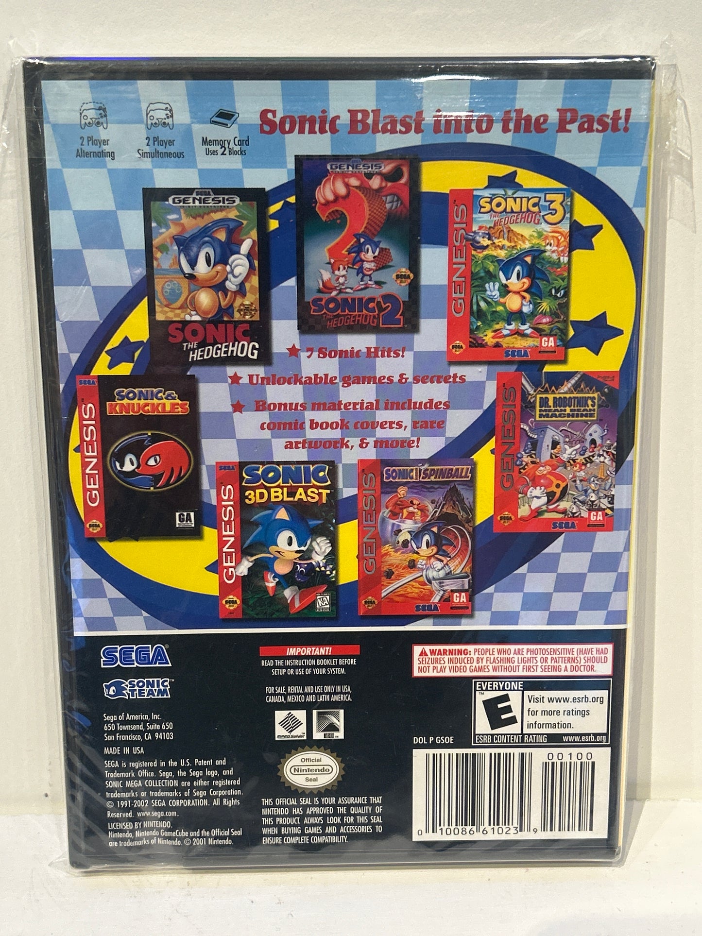 Sonic Mega Collection [Player's Choice] - Gamecube