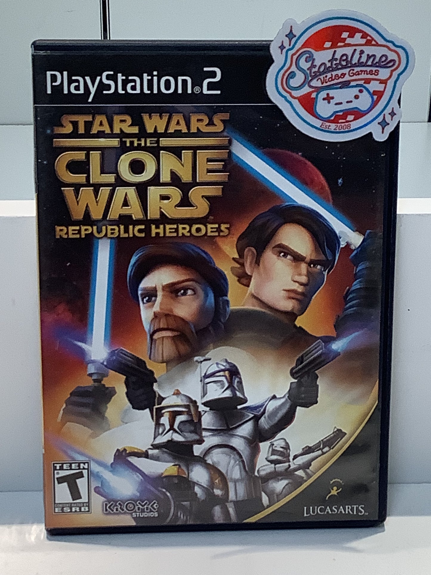 Star Wars Clone Wars: Republic Heroes - Playstation 2