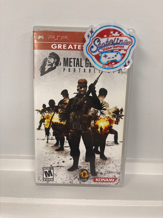 Metal Gear Solid Portable Ops [Greatest Hits] - PSP