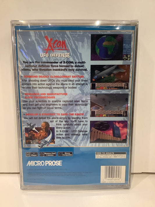 X-COM UFO Defense [Long Box] - Playstation