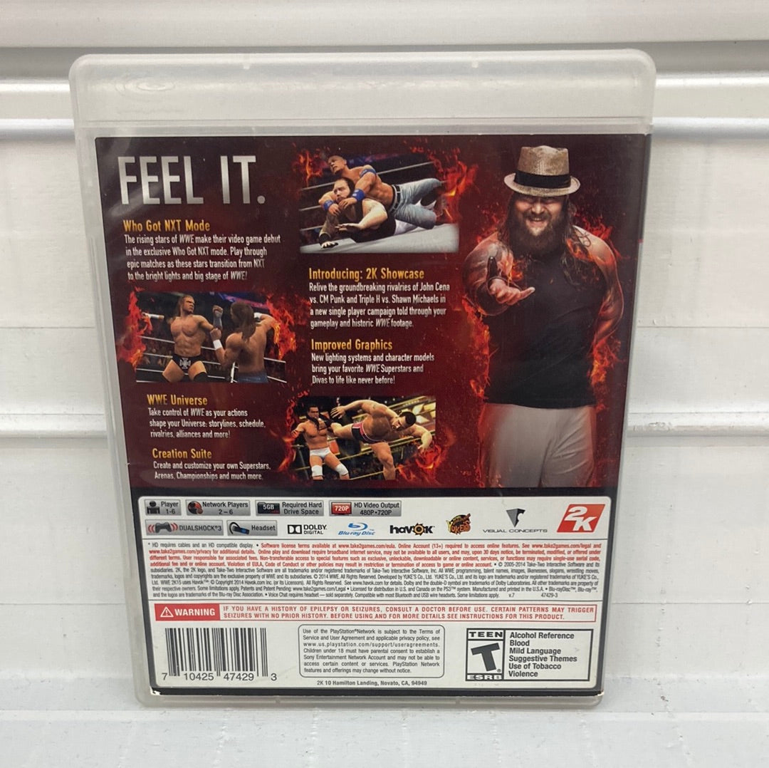 WWE 2K15 - Playstation 3 – Stateline Video Games Inc.