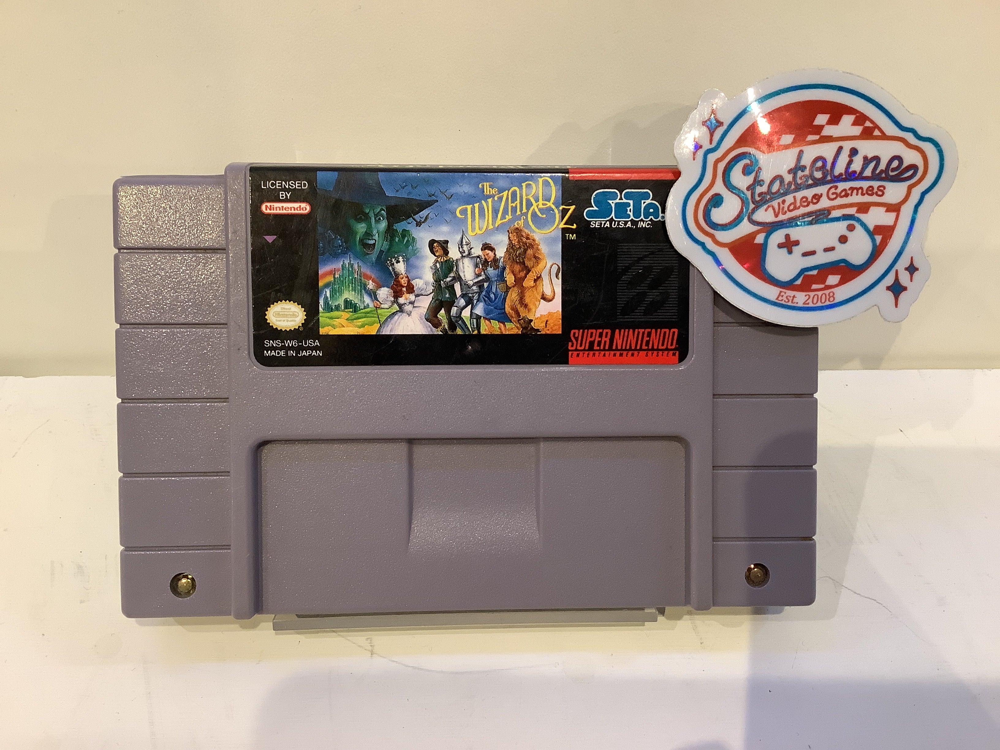 Wizard of Oz - Super Nintendo – Stateline Video Games Inc.