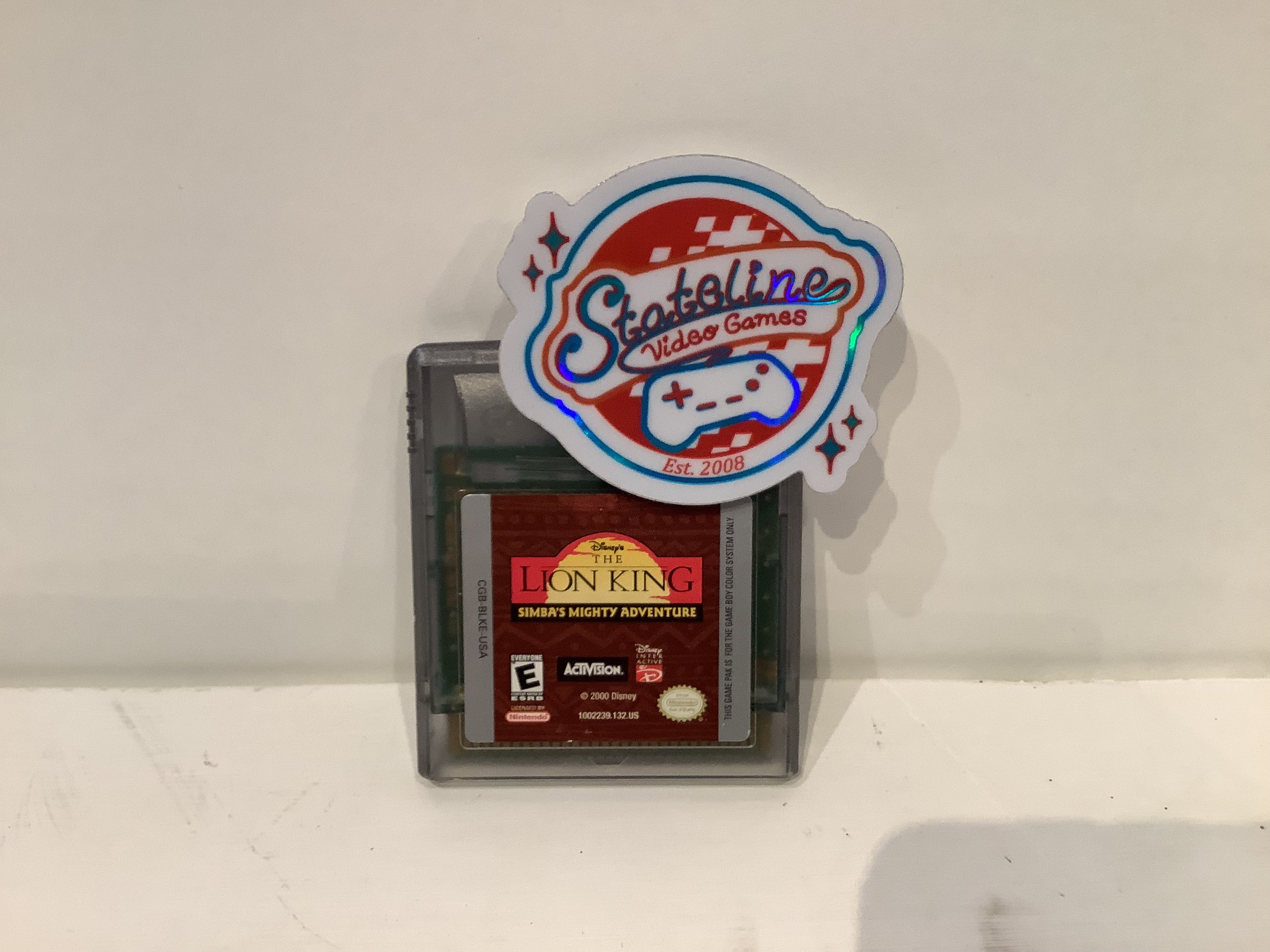 The Lion King Simbas Mighty Adventure - GameBoy Color – Stateline Video ...
