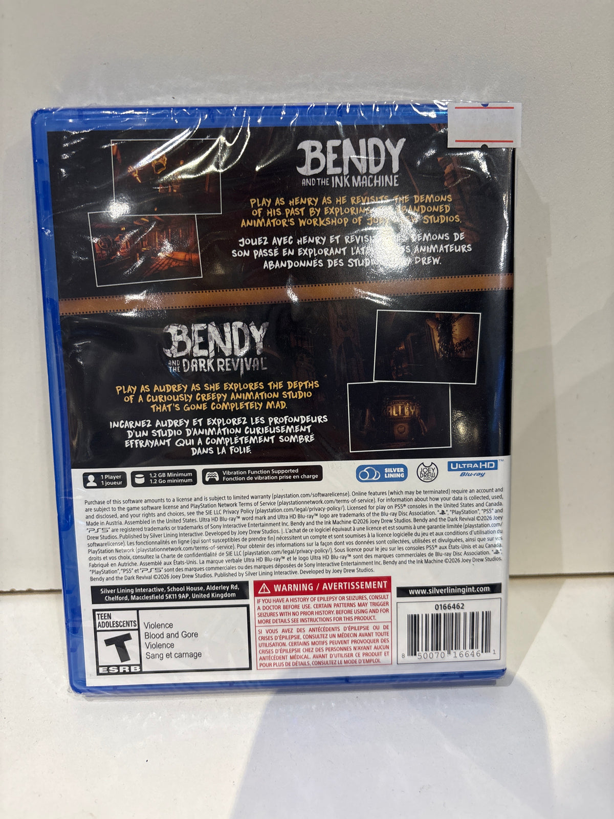 Bendy And The Ink Machine + Bendy And The Dark Revival Double Pack - Playstation 5
