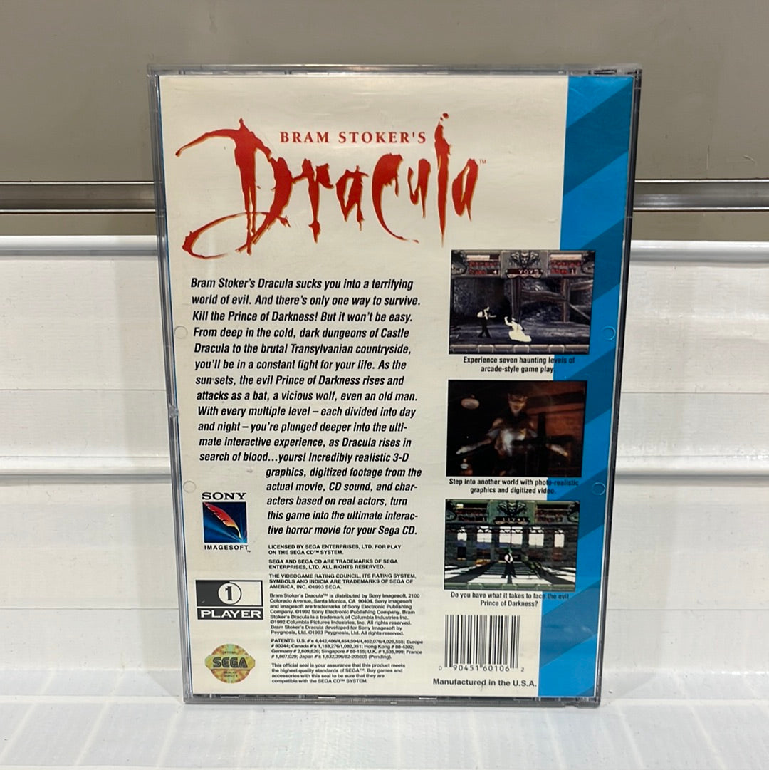 dracula game gear Bram Stoker's Dracula