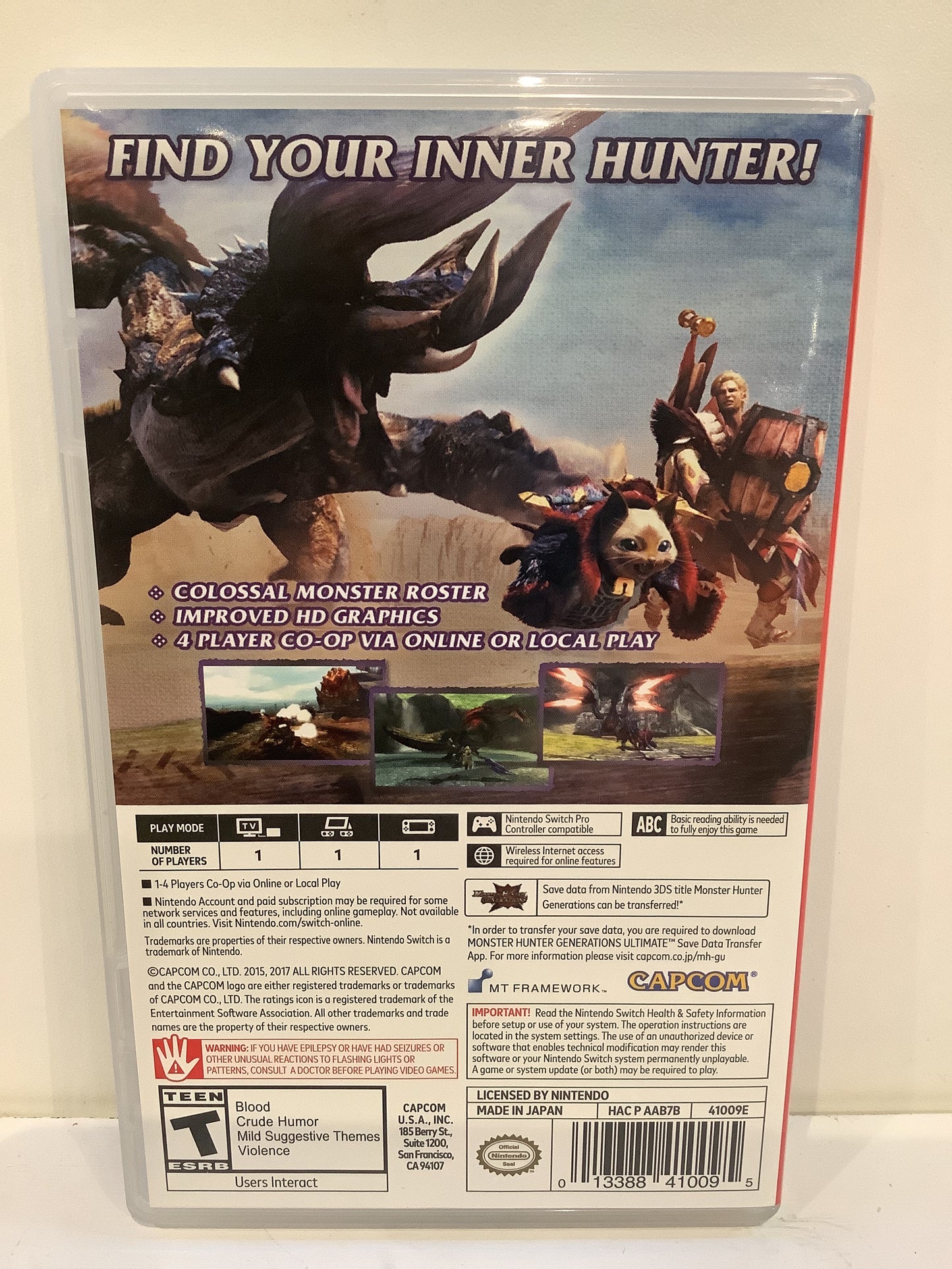 Monster Hunter Generations Ultimate - Nintendo Switch