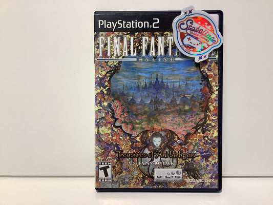 Final Fantasy XI Treasures of Aht Urhgan - Playstation 2