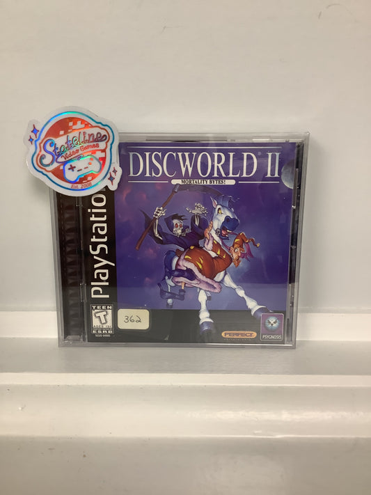 DiscWorld II Mortality Bytes - Playstation
