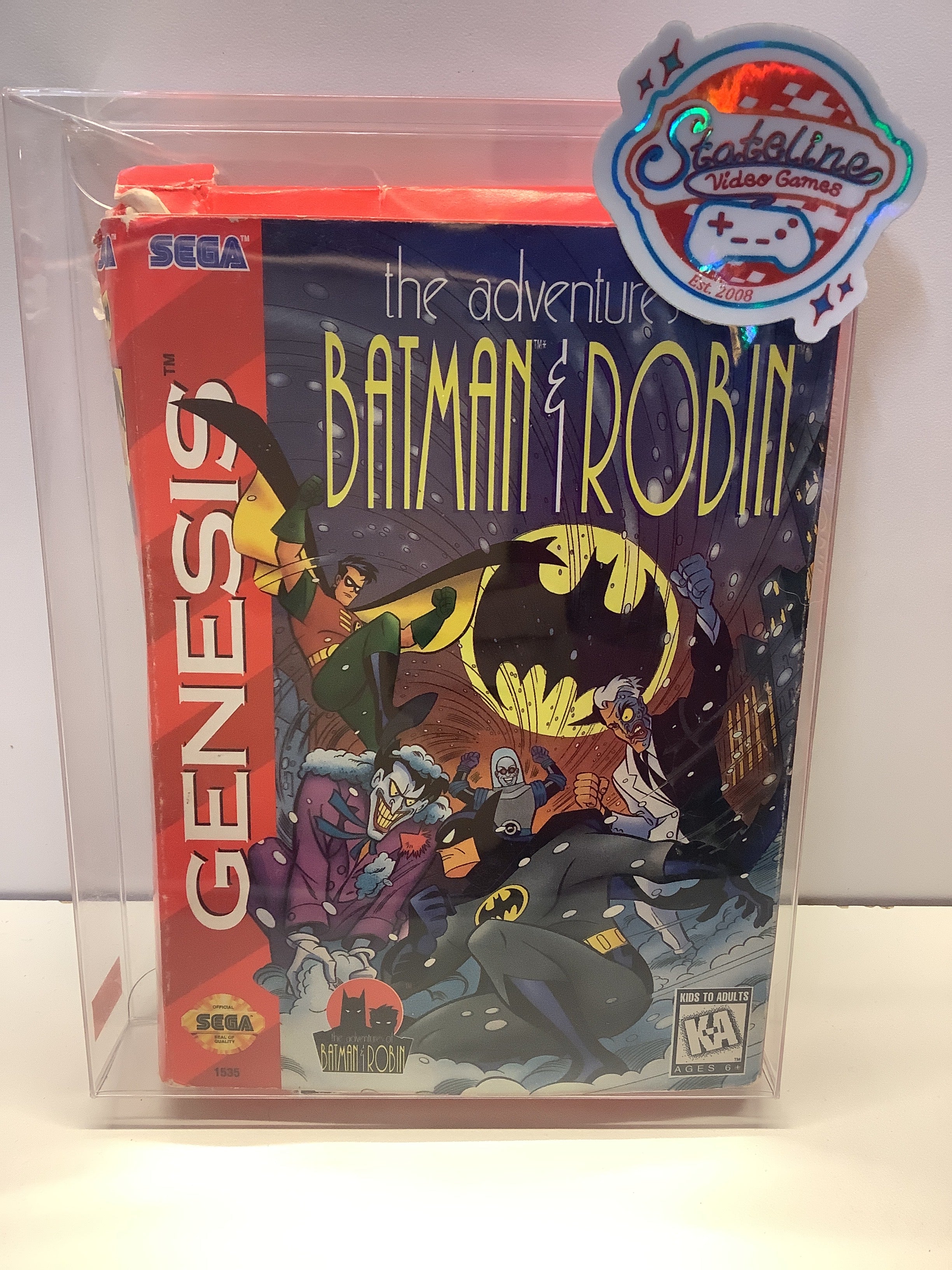 Adventures of Batman and Robin - Sega Genesis – Stateline Video