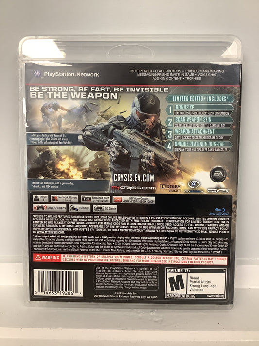 Crysis 2 [Limited Edition] - Playstation 3