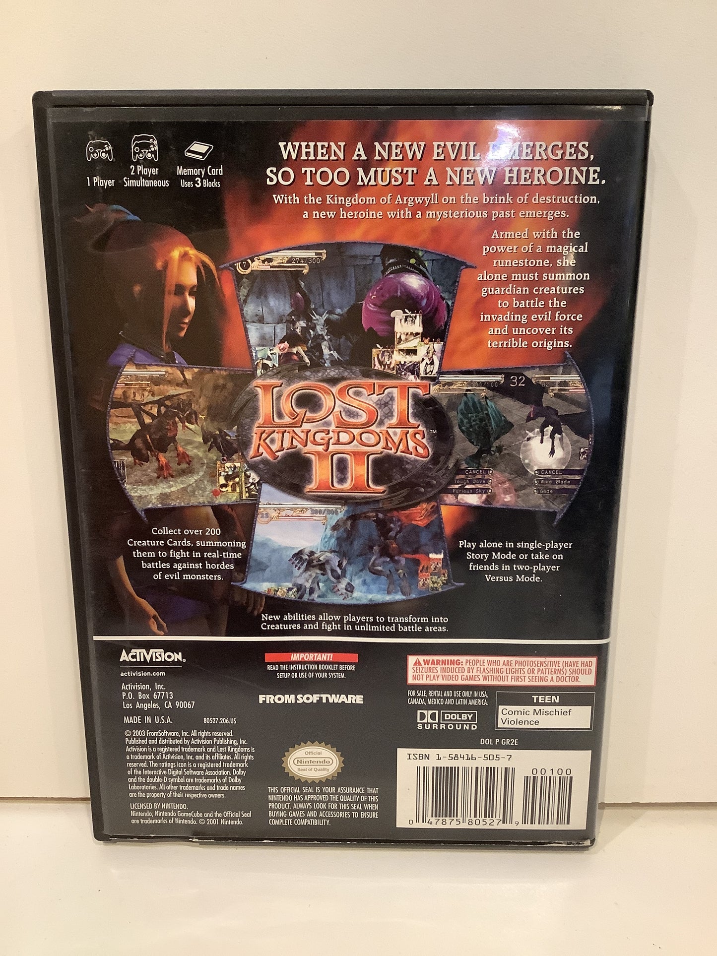 Lost Kingdoms II - Gamecube