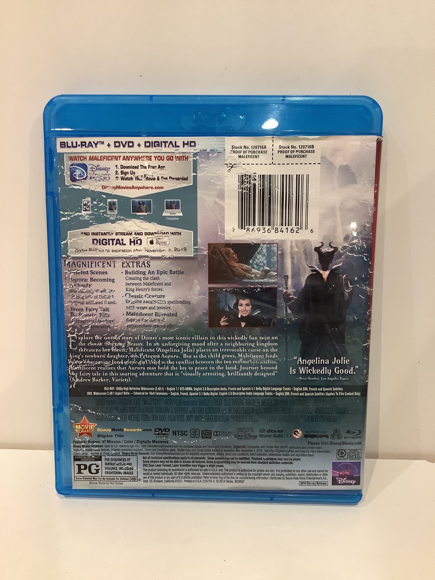 Maleficent - Blu-Ray