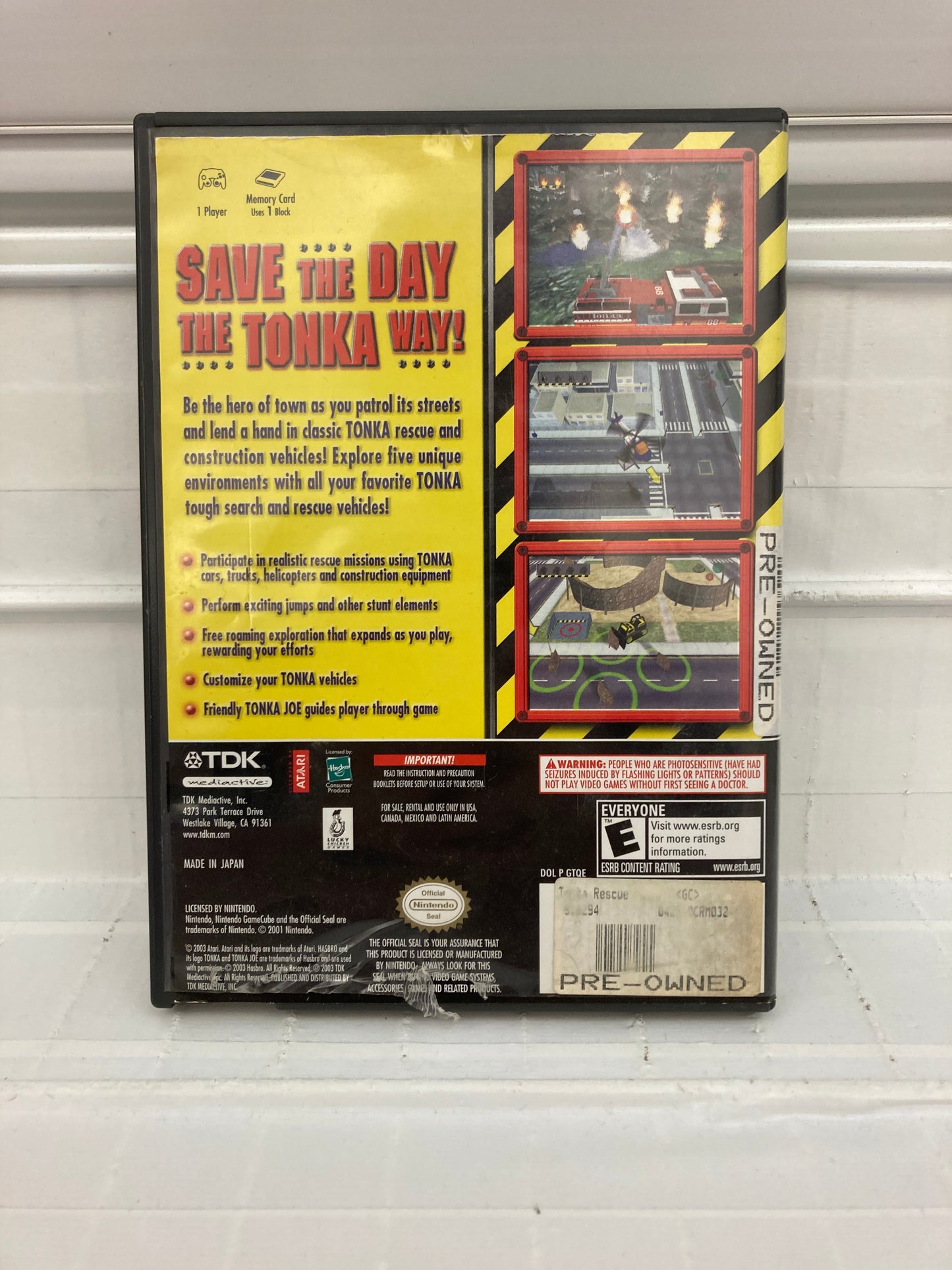 Tonka Rescue Patrol - Gamecube