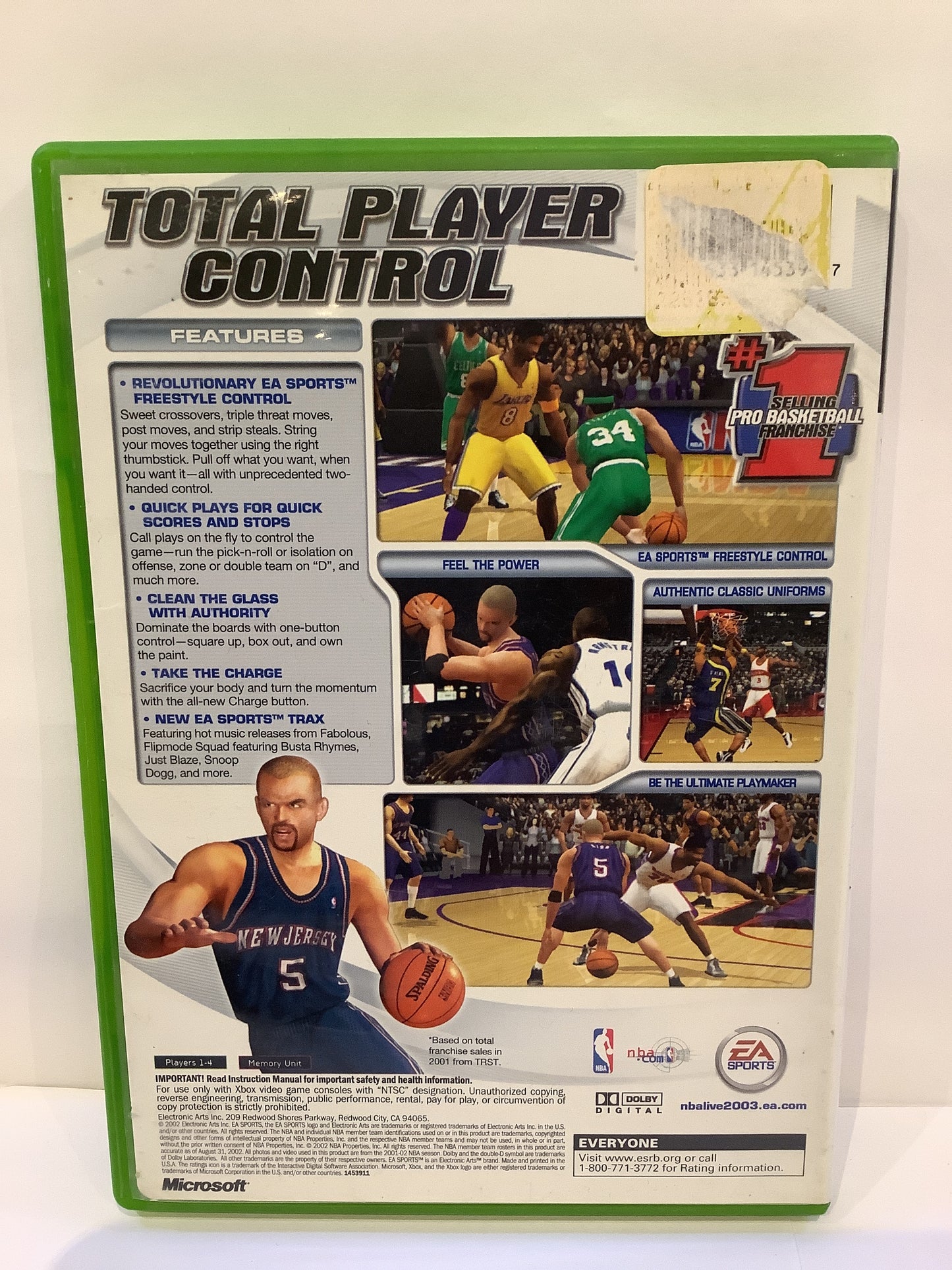 NBA Live 2003 - Xbox