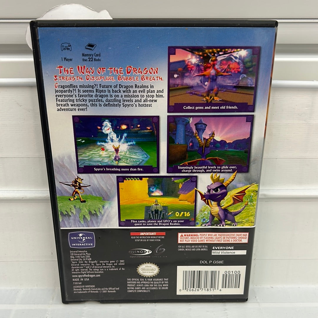 Spyro Enter the Dragonfly - Gamecube