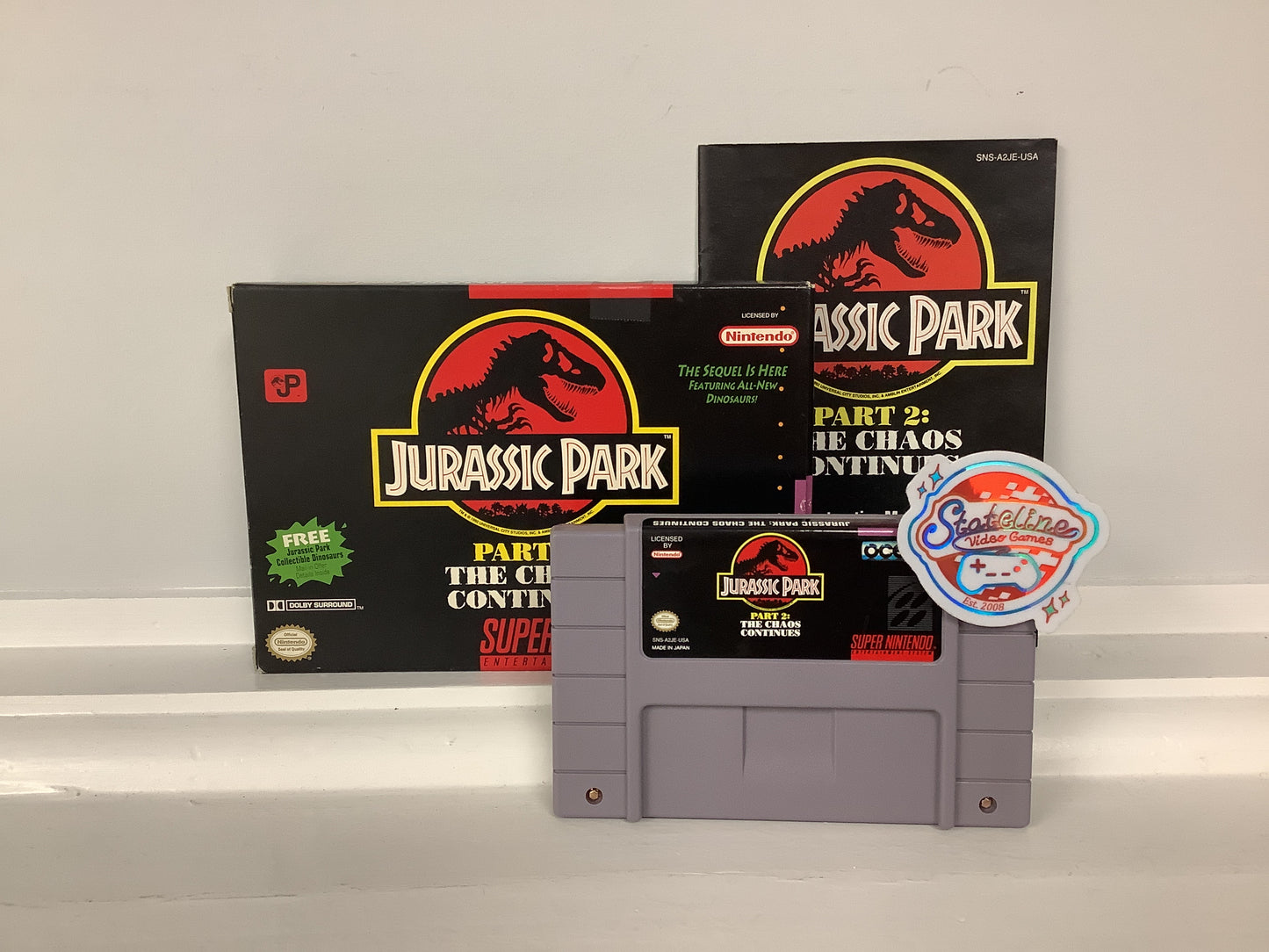 Jurassic Park 2 The Chaos Continues - Super Nintendo