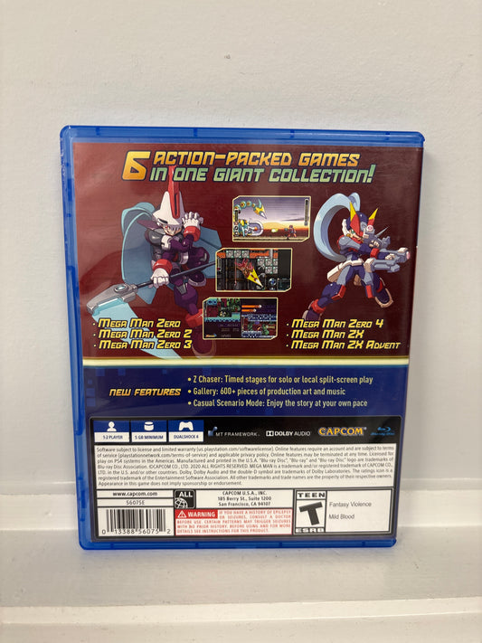 Mega Man Zero/ZX Legacy Collection - Playstation 4