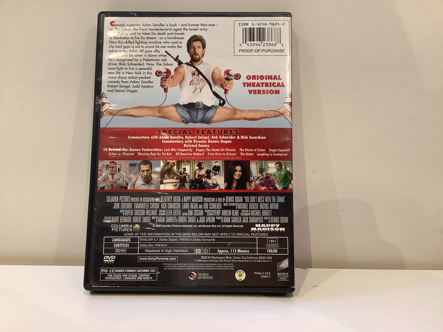 Don't Mess With the Zohan - DVD