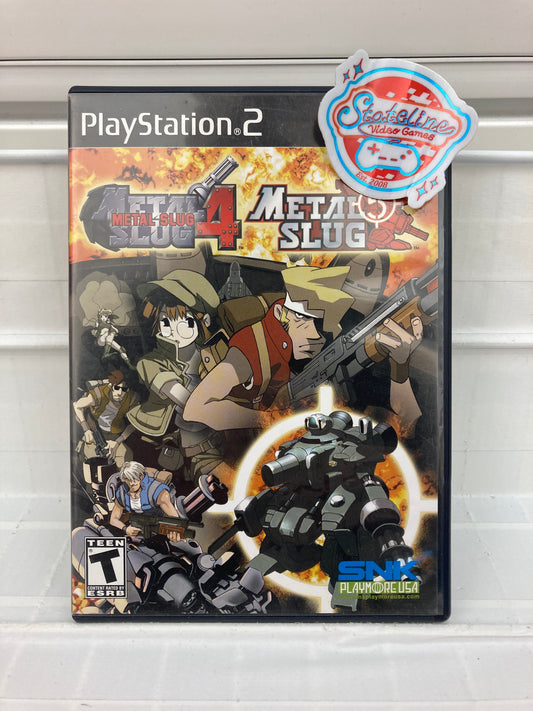 Metal Slug 4 & 5 - Playstation 2