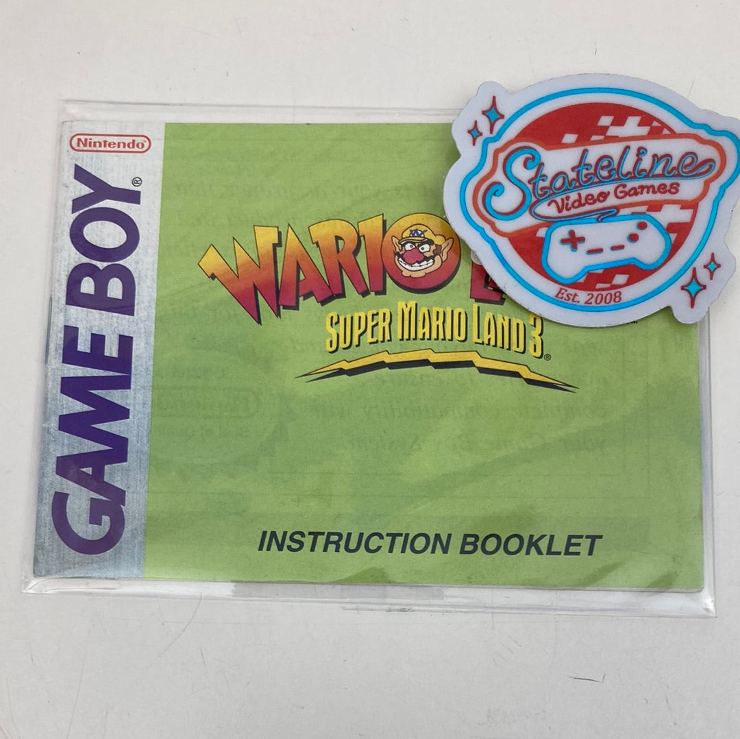 Wario Land Super Mario Land 3 - GameBoy