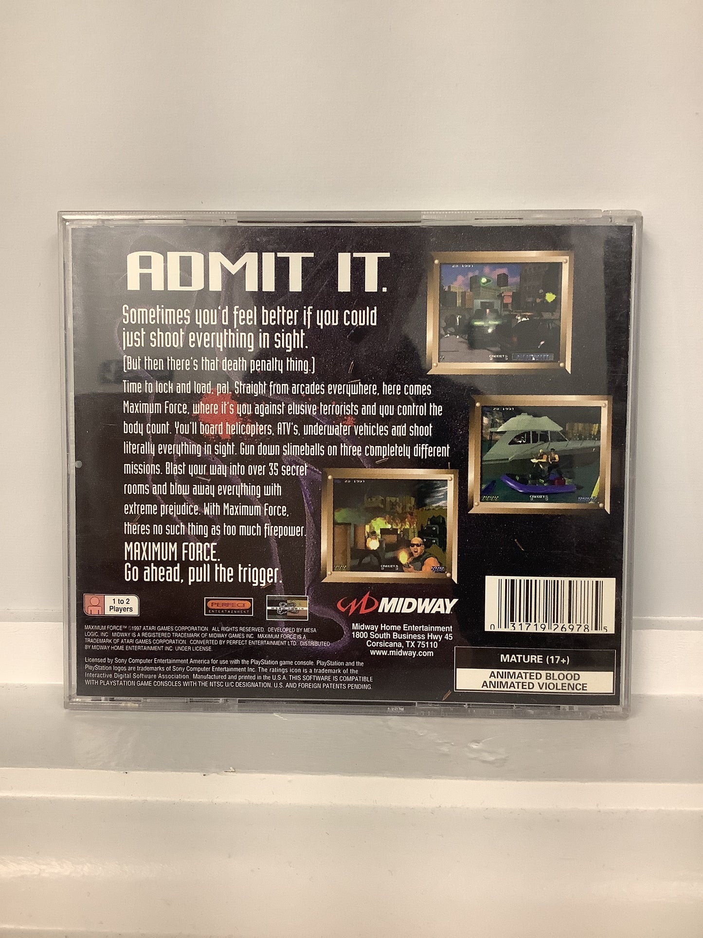 Maximum Force Pull the Trigger - Playstation