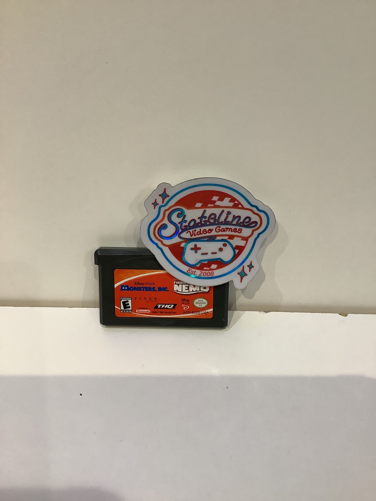 Finding Nemo and Monsters Inc Bundle - GameBoy Advance