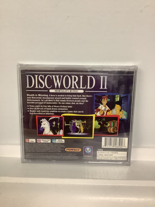 DiscWorld II Mortality Bytes - Playstation