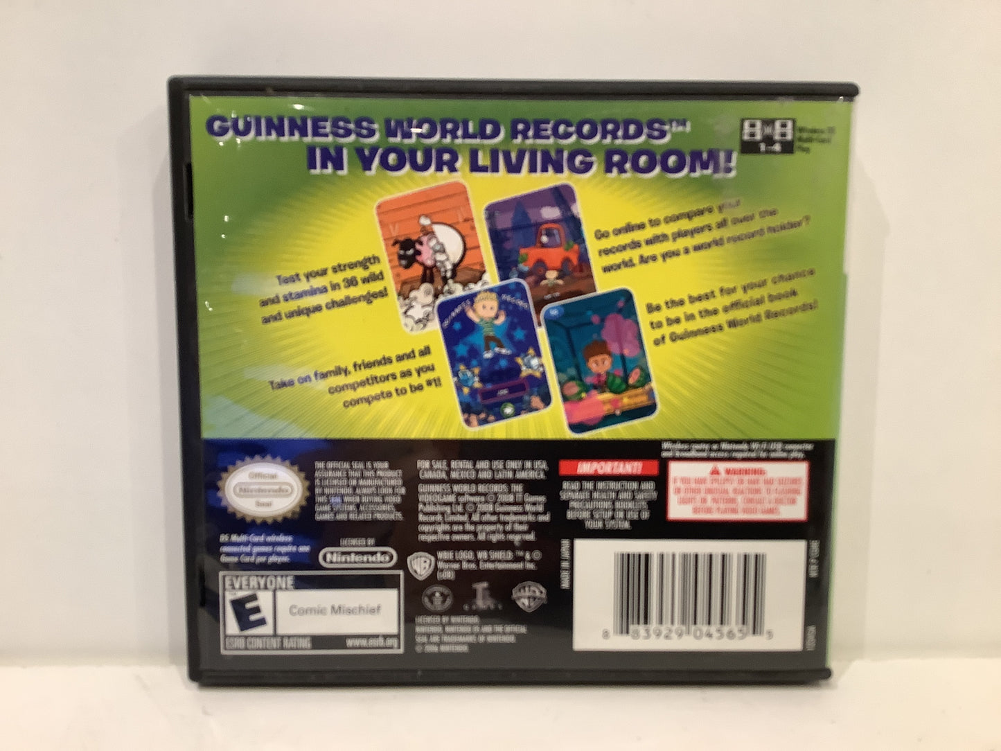 Guinness World Records The Video Game - Nintendo DS