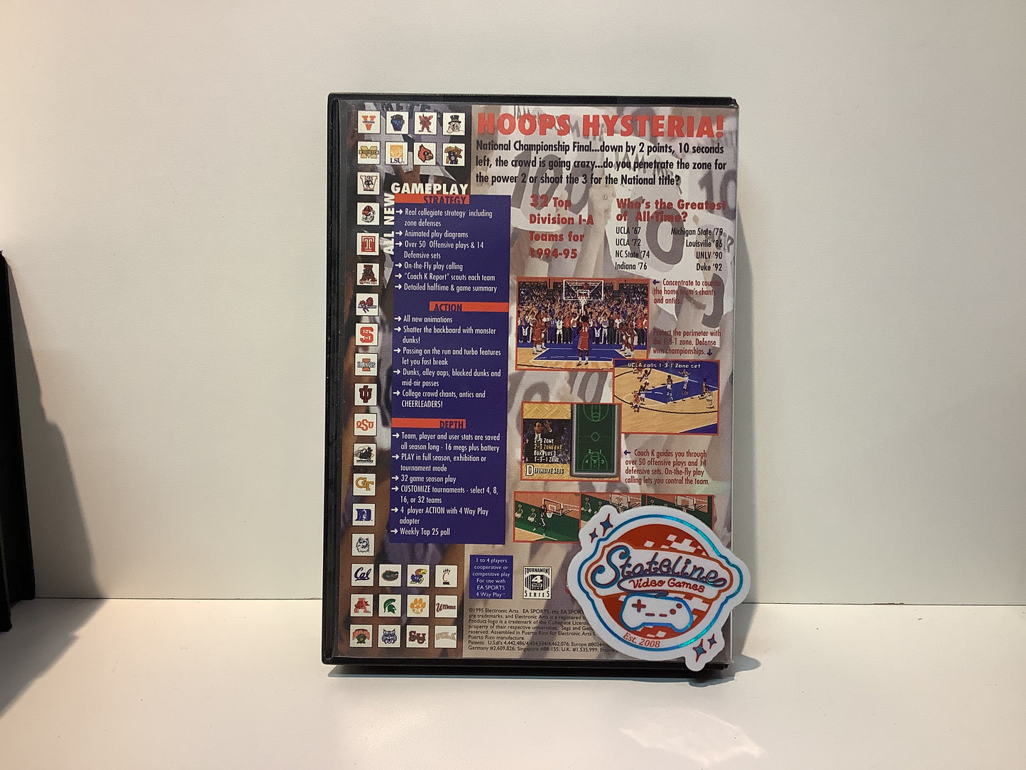 Coach K College Basketball - Sega Genesis