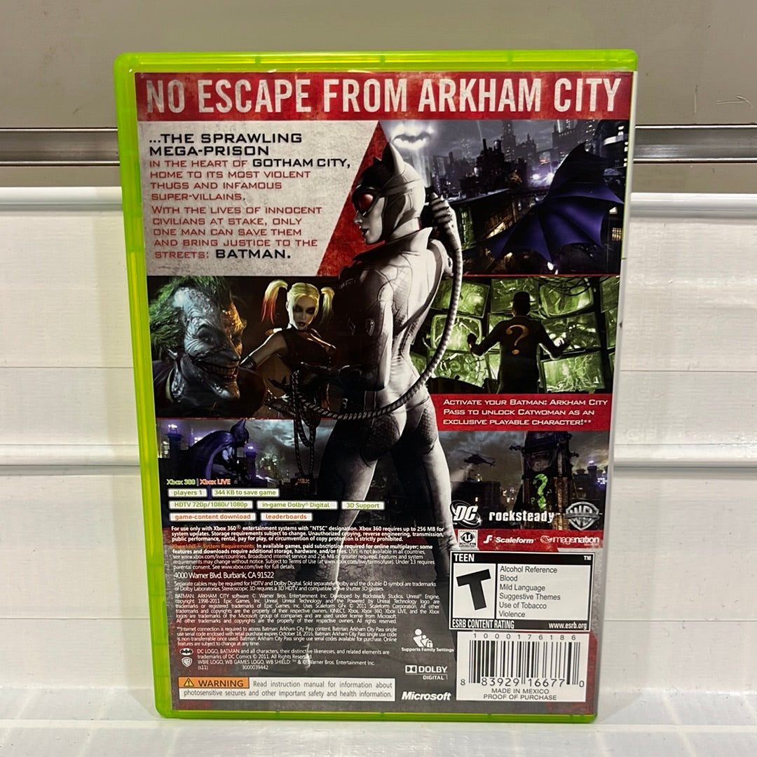Batman: Arkham City - Xbox 360
