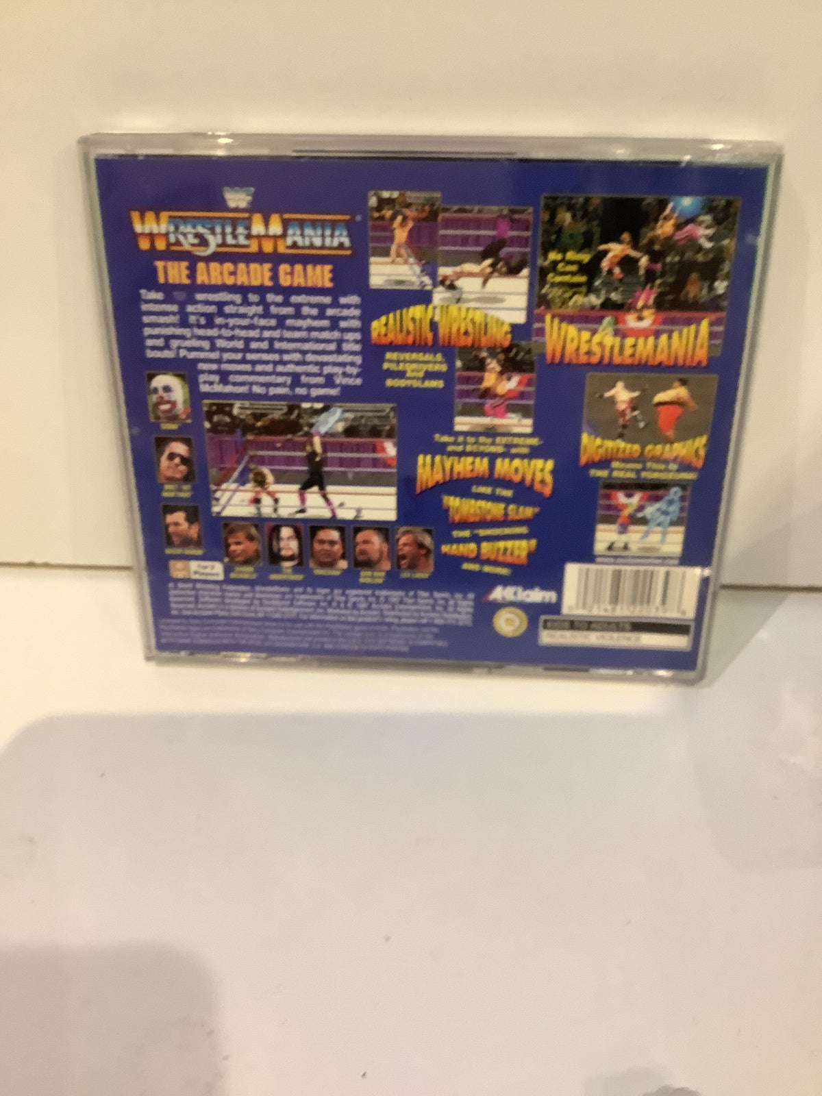 WWF Wrestlemania The Arcade Game [Greatest Hits] - Playstation
