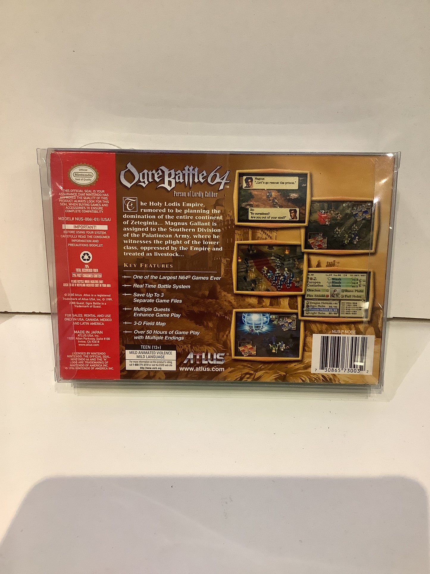 Ogre Battle 64: Person of Lordly Caliber - Nintendo 64