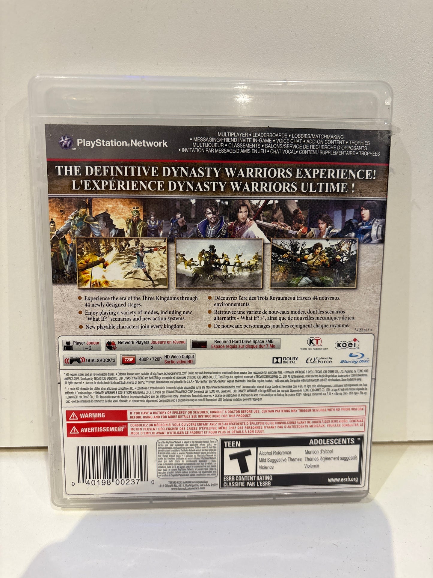 Dynasty Warriors 8 - Playstation 3