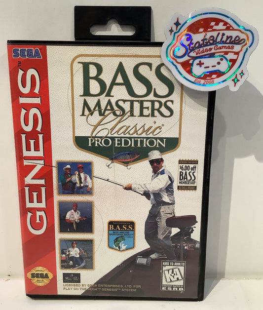 Bass Masters Classic Pro Edition - Sega Genesis