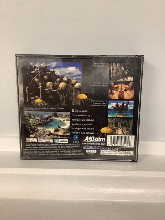 Riven The Sequel to Myst - Playstation