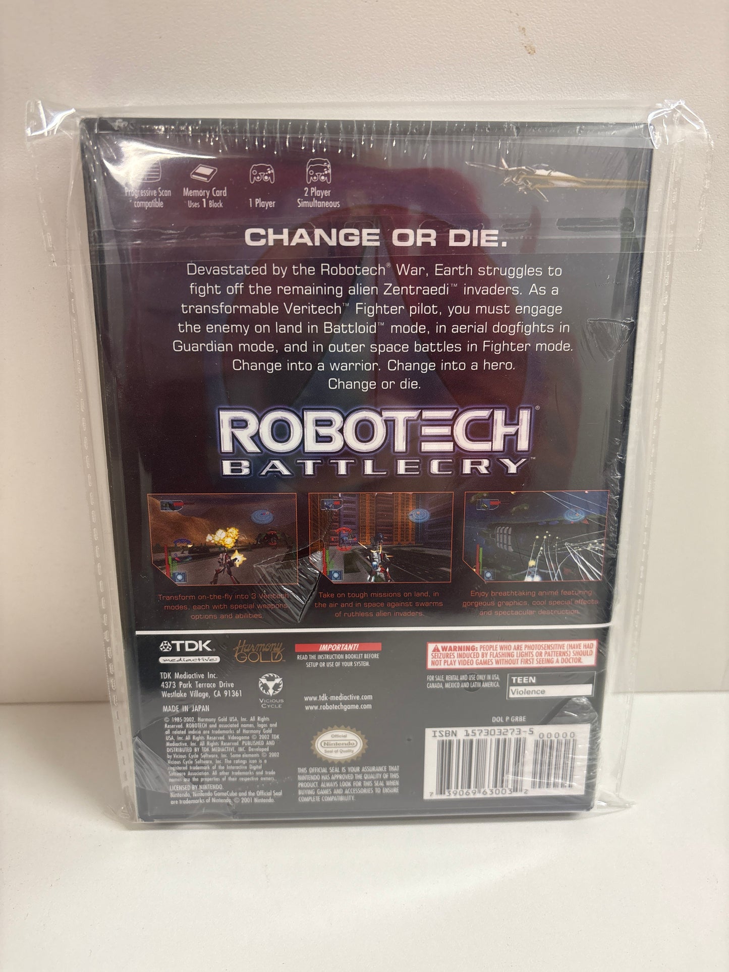 Robotech Battlecry - Gamecube